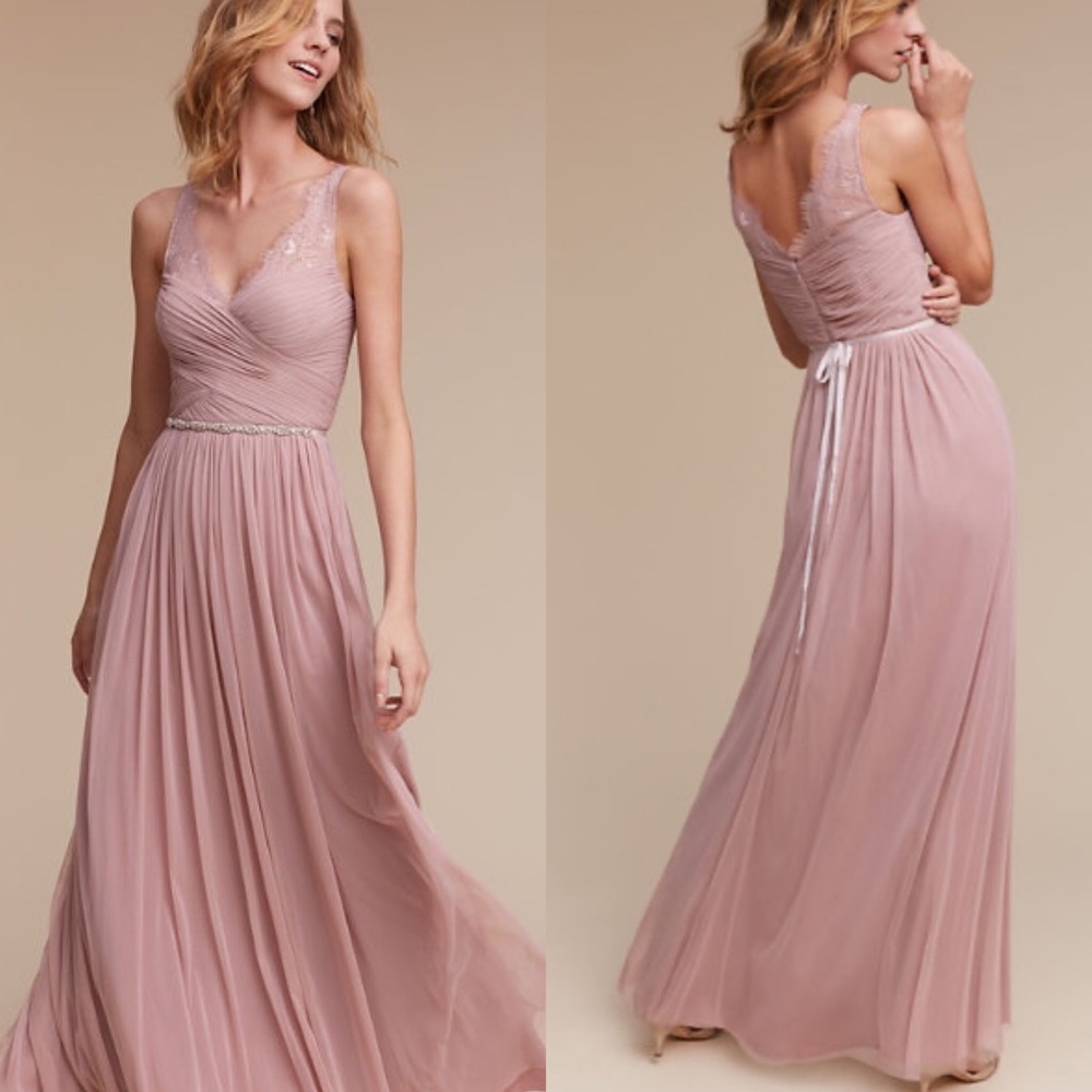 BHLDN Blush Fleur Dress